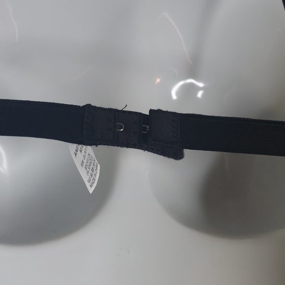 Black Lace Triangle Bra - Picture 8 of 8